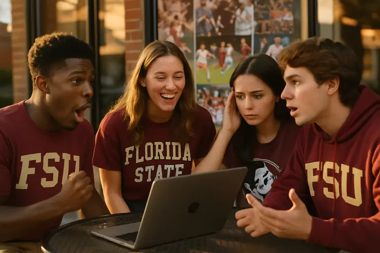 College athletes from several sports training across campus facilities